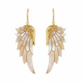 Golden Grace Earrings (Large, Gold)