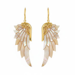 Golden Grace Earrings (Large, Gold)
