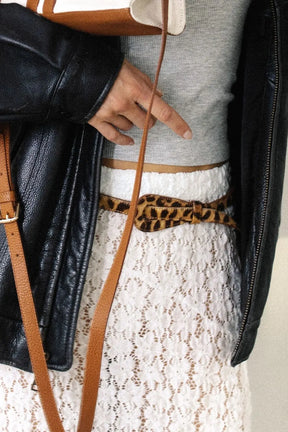 Pampa Belt – Hair-on Leather