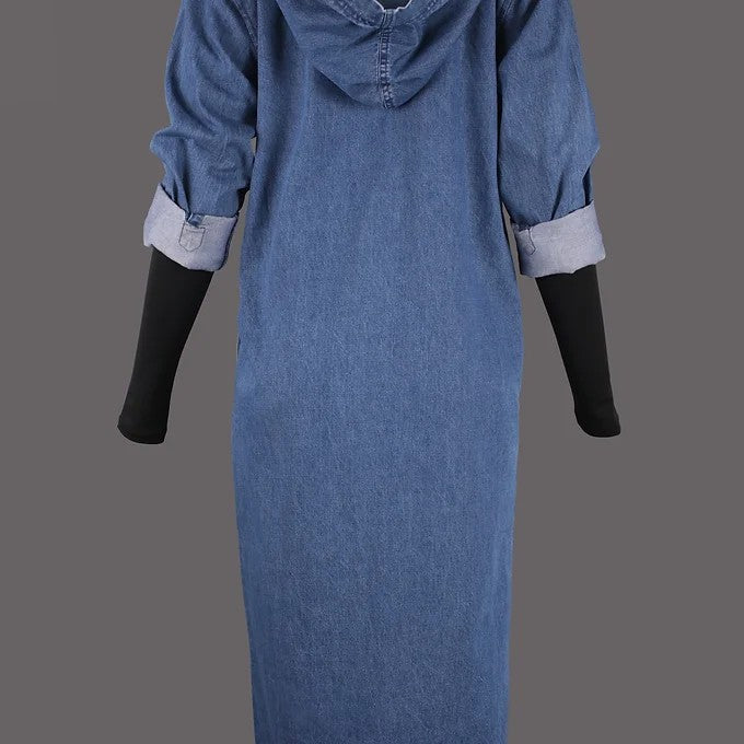 Com-Pressi-On Drifter Denim Hoodie