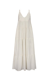 TIEMPOS Dress Beige