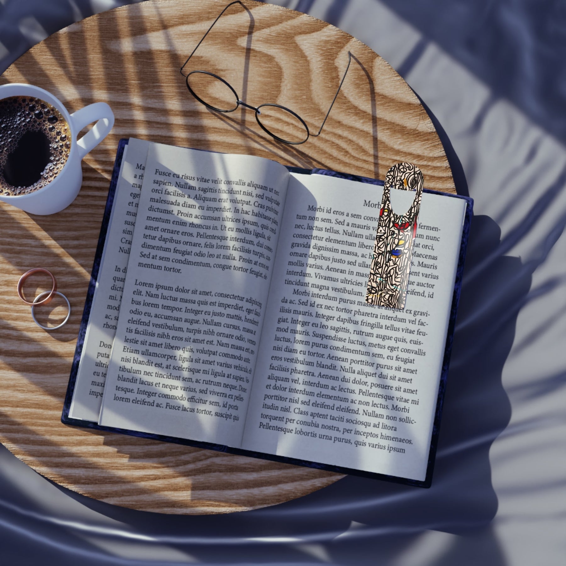 Artistic Metal Bookmark - Unique Gift for Book Lovers, Personalized Pages, Reading Accessory, Literary Decor, Reading Gifts, Bookmarks