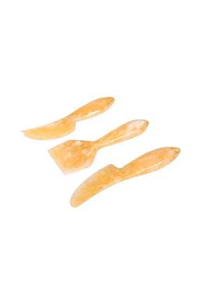Resin Cheese Knife, Peach  (set Of 3)  - 6 Inches