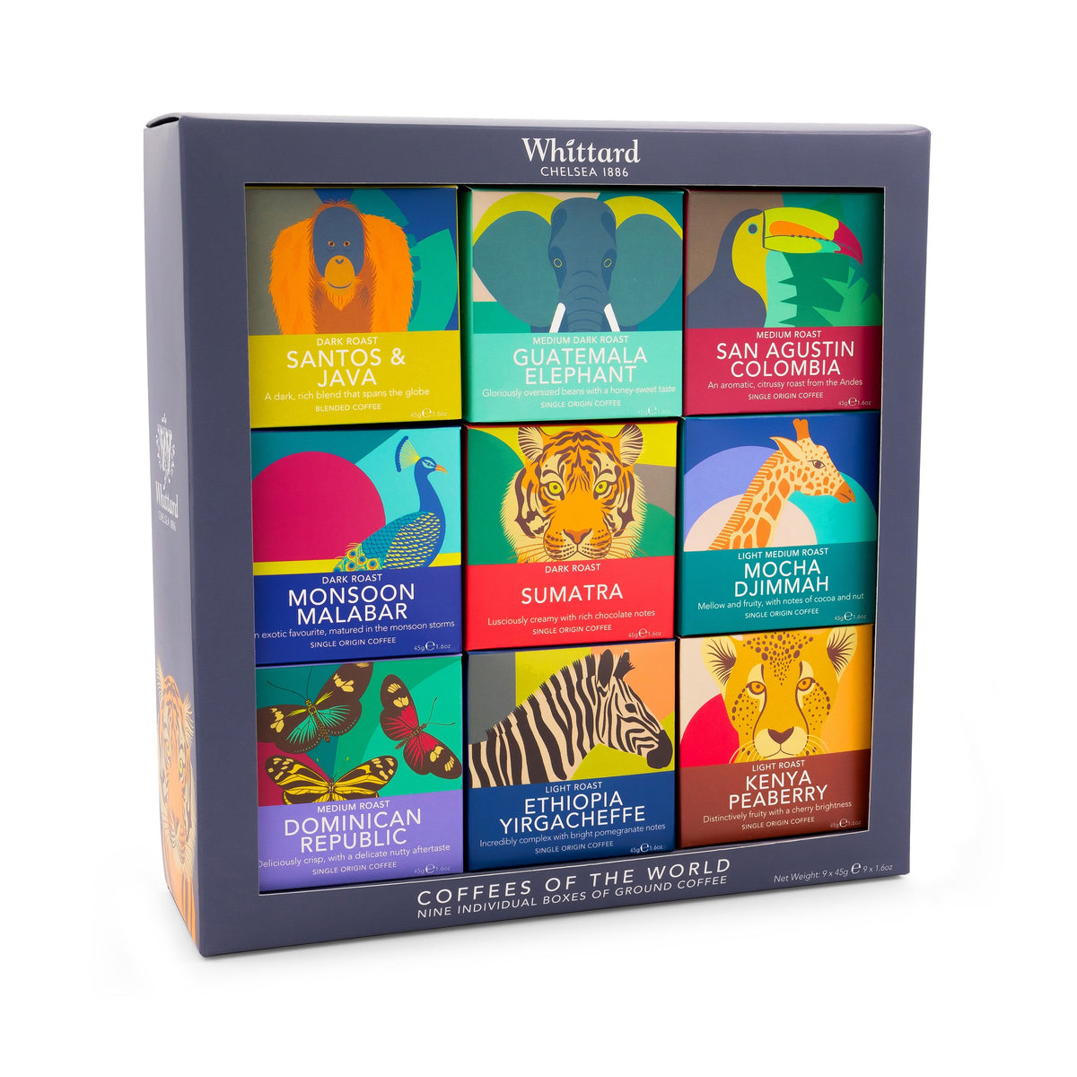 Coffees of the World, 9x1.6oz