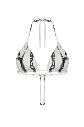 MORPHO Top Print Blanco