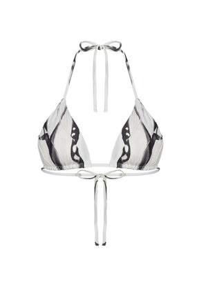 MORPHO Top Print Blanco