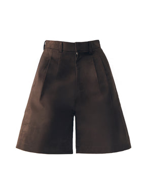 Jett Suede Bermuda Shorts Pants
