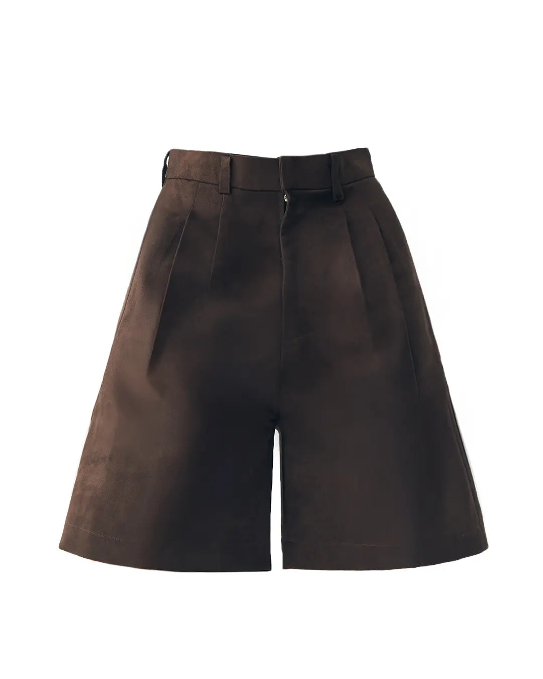 Jett Suede Bermuda Shorts Pants