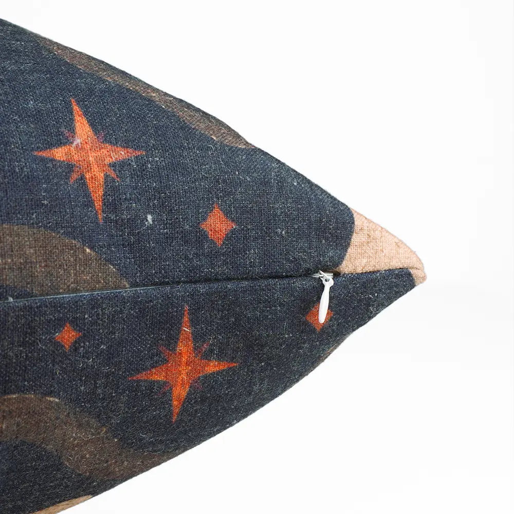 Ghost Halloween Viscose Linen Pillow Cover for Spooky Decor