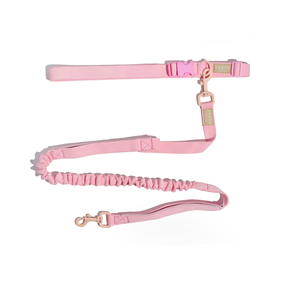 Hands-free Expandable Leash Basic Dusty Rose