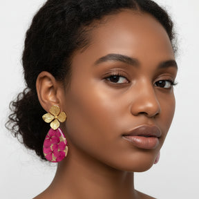 Golden Bloom Drops - L