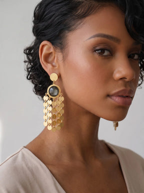 Aje Labradorite Dangle Earrings