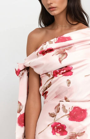 Rosella One-Shoulder Gown