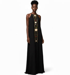 Lijoki Luxe Cultural Statement Necklace