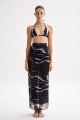 Pareo Print Skirt