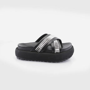 Cohen Eco Chic Cross-Strap Sandals