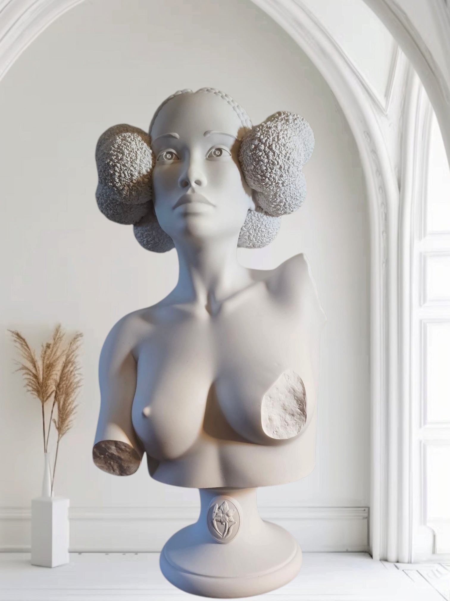 Amma African Bust Sculpture