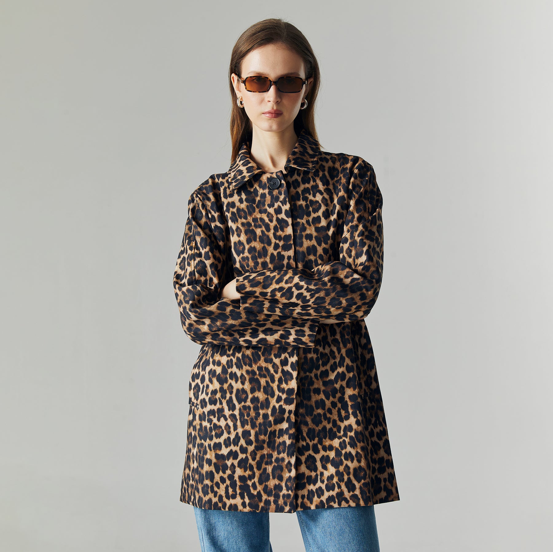 Livia Leopard Outerwear