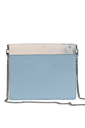 Artepara Winter Signature Hand-Embroidered Leather Clutch