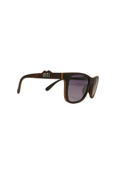 Arrecife Dark Wooden Sunglasses - INTI