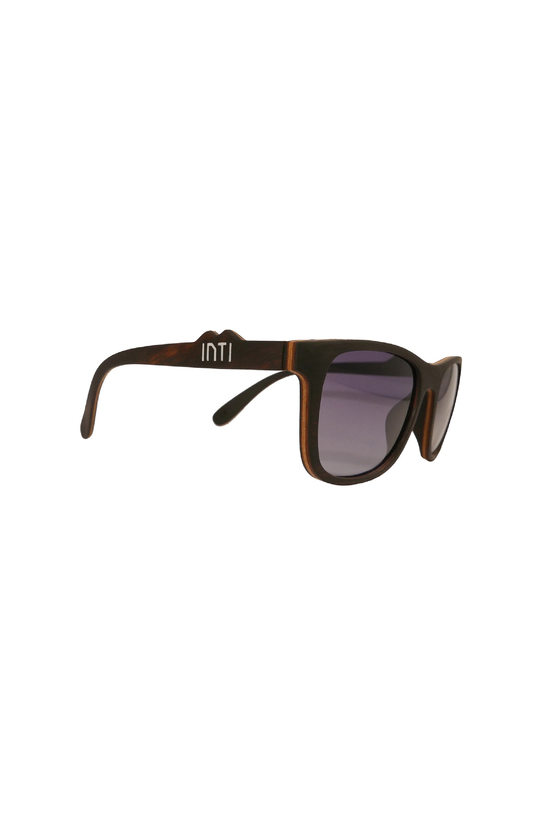 Arrecife Dark Wooden Sunglasses - INTI