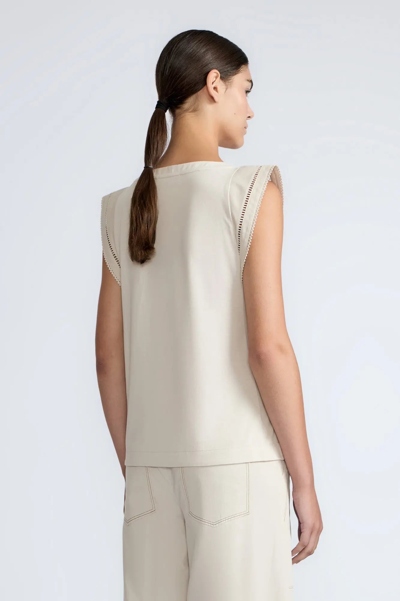 Regina Pima Cotton Knit Top | Pristine