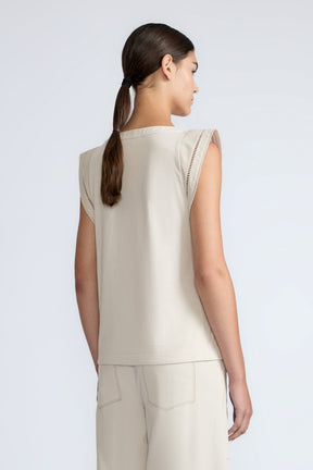 Regina Pima Cotton Knit Top | Pristine