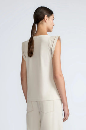 Regina Pima Cotton Knit Top | Pristine