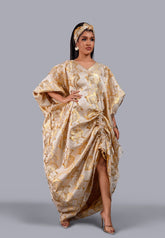 Mukutu Gold Damask Boubou