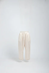 Suna Noir Satin Harem Trousers