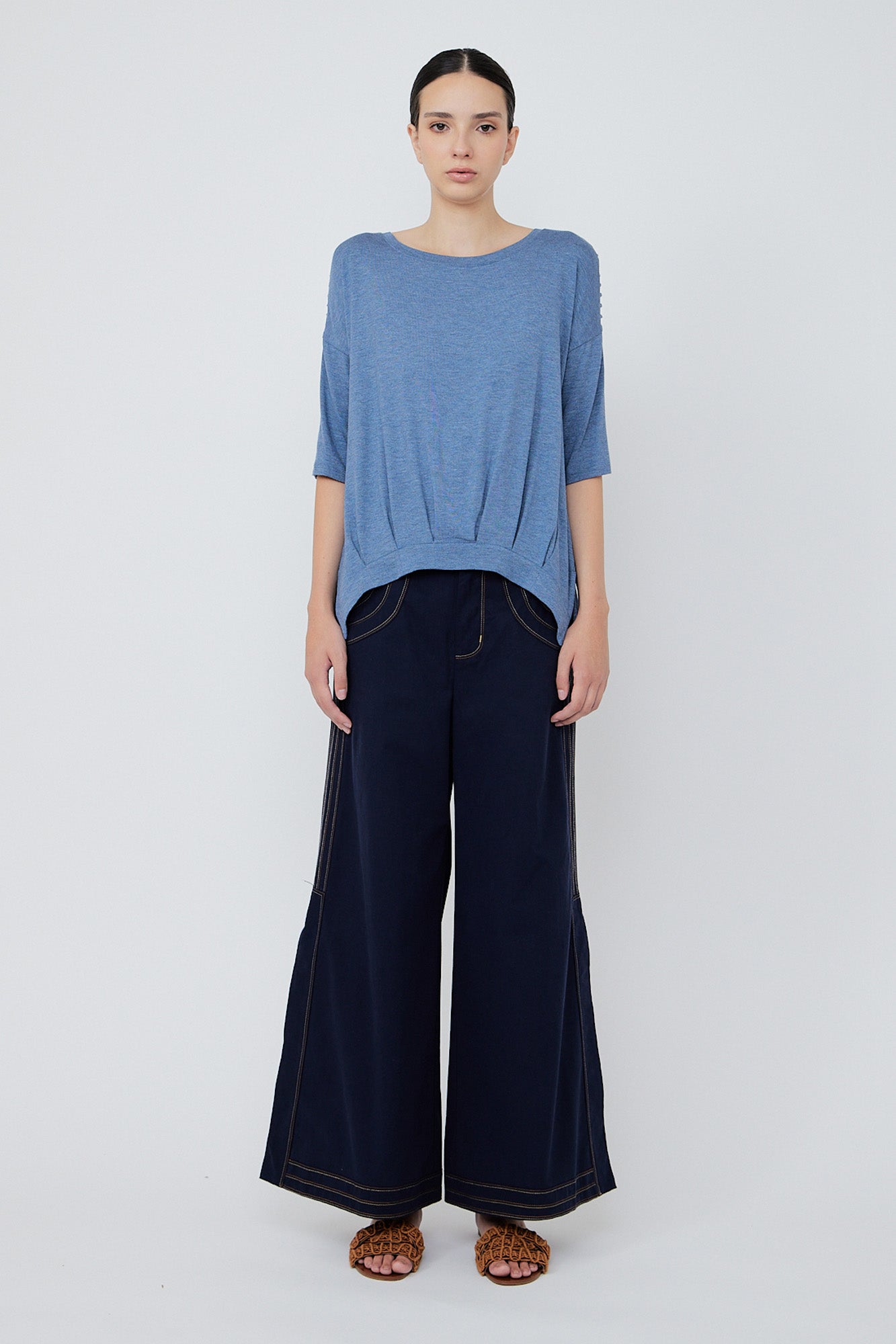 Vada Top | Blue