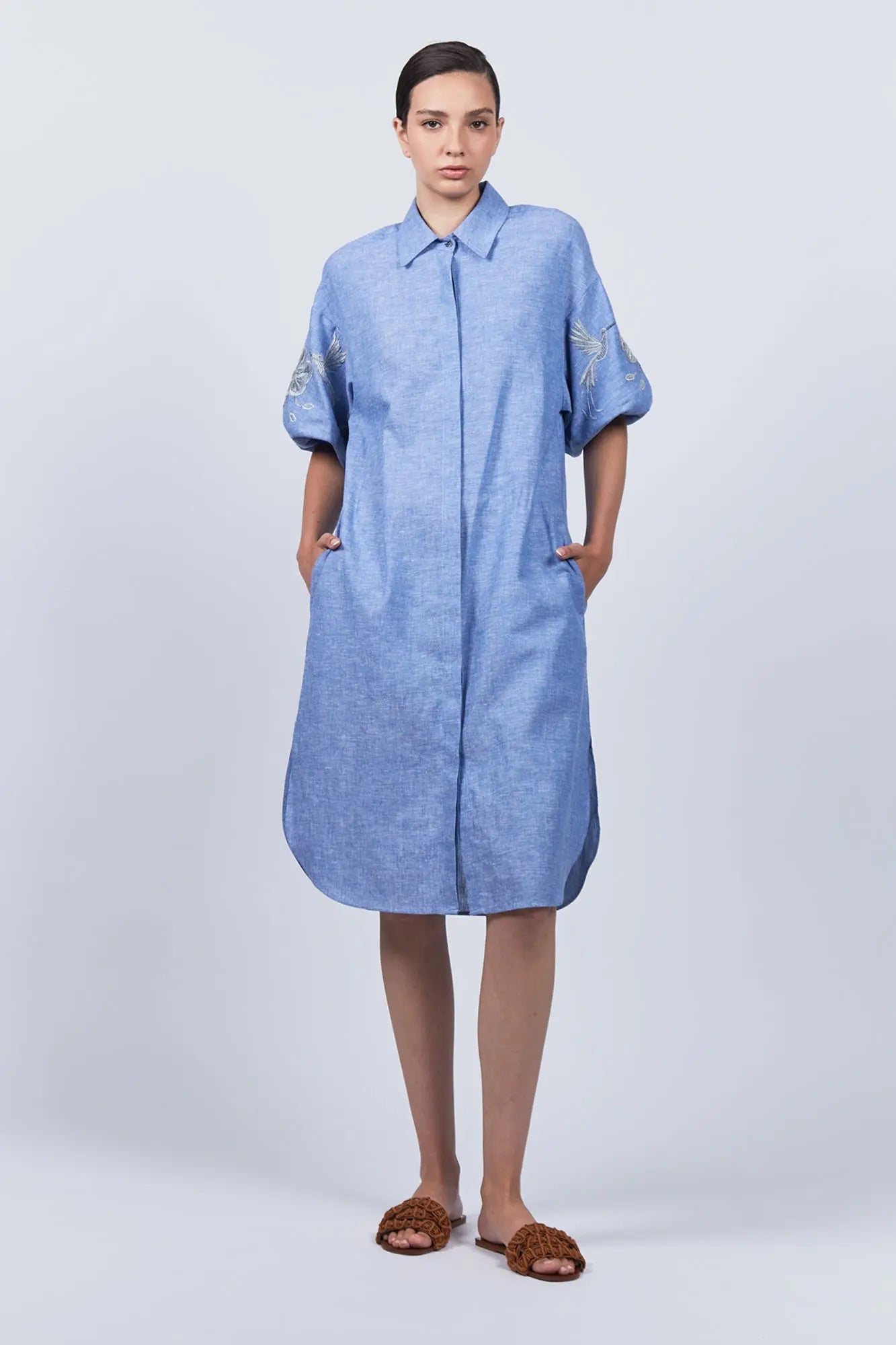 Winnie Blouse | Sky Blue