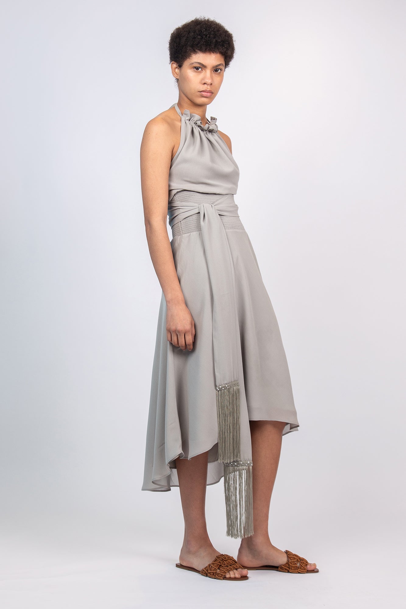 Izenia Dress | Silver