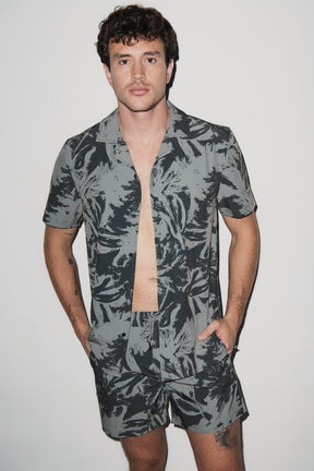 Saint Tropez Cabana Shirt Light Fern