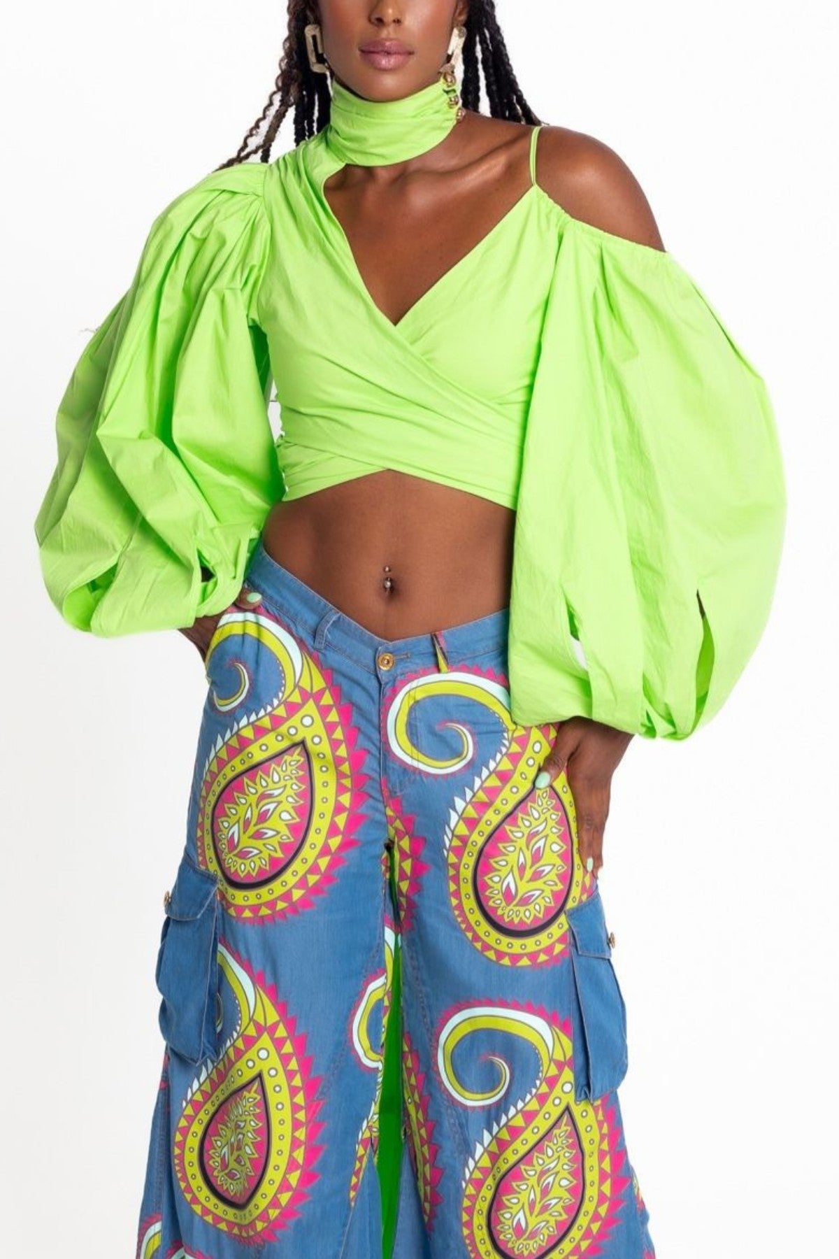 Persephone Wrap Top
