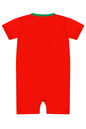 Mixed Up Clothing Suave Baby Romper - Red Alert