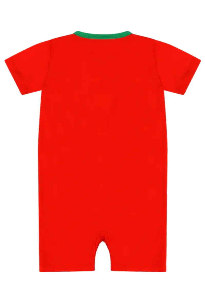 Mixed Up Clothing Suave Baby Romper - Red Alert