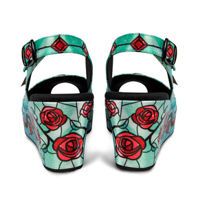 Stained Roses Women's Sandal