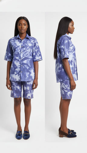 Luxe Unisex Indigo Transformer Set