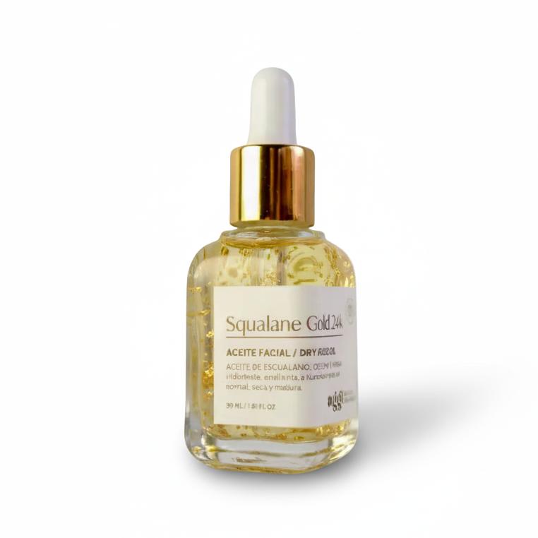 Squalane 24K Gold - Aceite Calmante de oro y mirra
