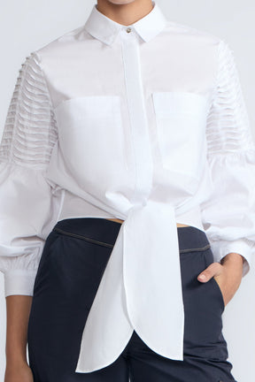 Ansley Blouse | White