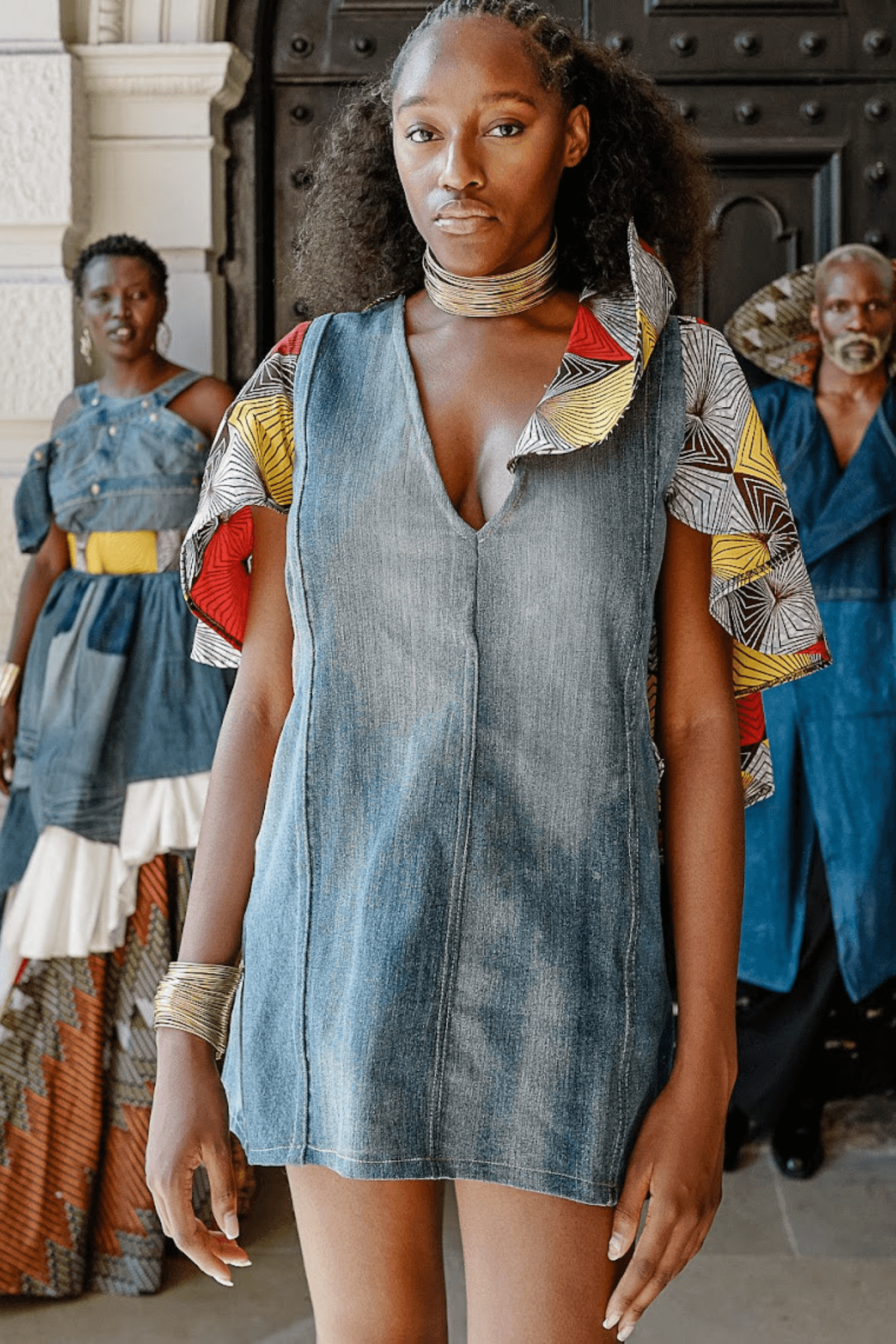 The Kanga Flutter Dress