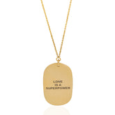 ANITA LOVE IS A SUPERPOWER – NECKPIECE