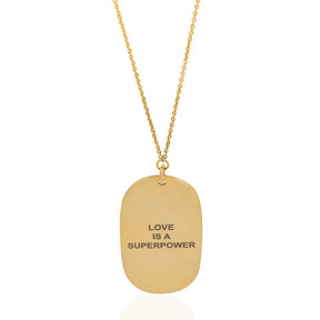 ANITA LOVE IS A SUPERPOWER – NECKPIECE