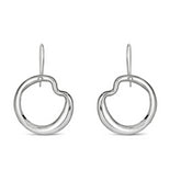 Tufa Drop Earrings - Silver