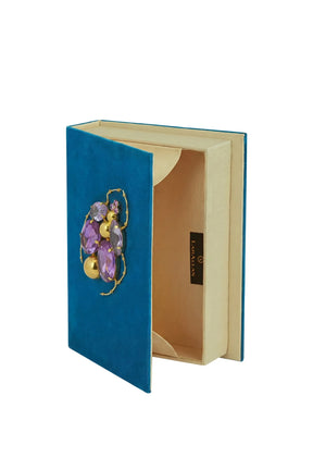 Tofe Velvet Book Clutch
