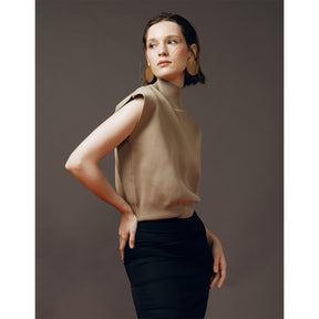 GISELLE  ESSENTIAL KNITTED TURTLE NECK