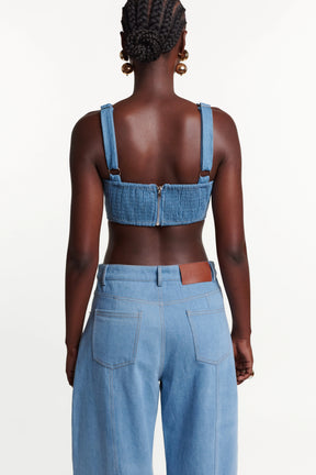 Light Denim Ira Pants