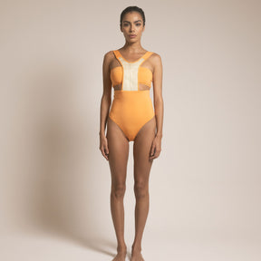 O319 OLGA ONE PIECE APRICOT