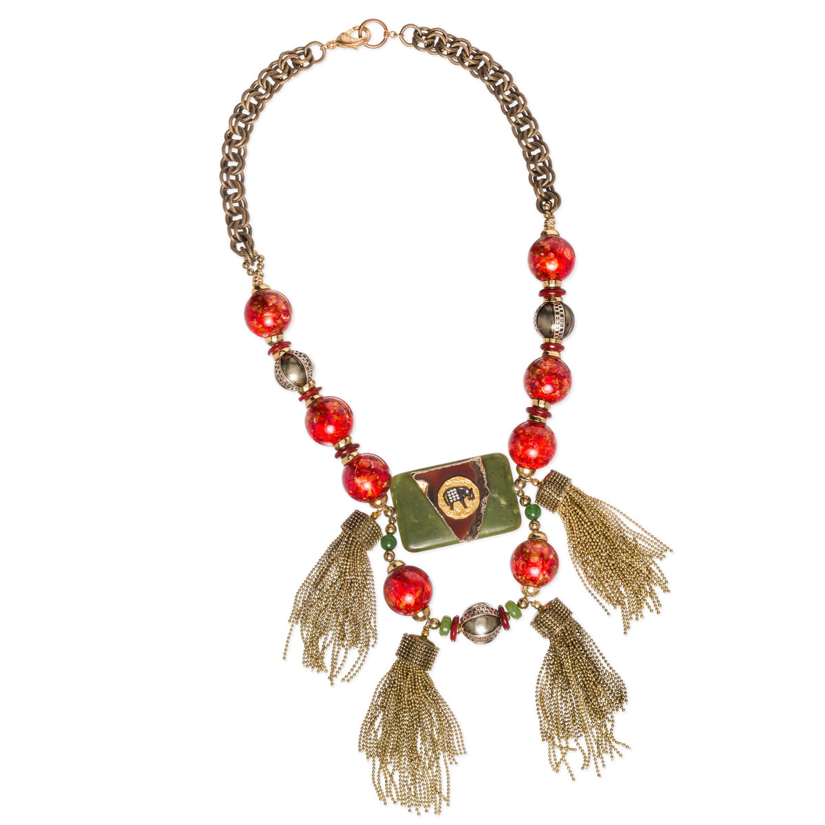 Tembo Tassel Necklace